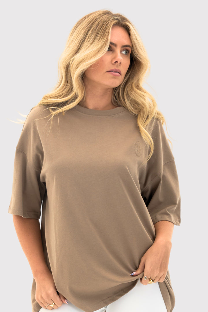 CoolCotton™ Dropped Shoulder Oversized T-Shirt