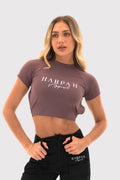 CoreForm™ Short Sleeve Cut-Out Cropped Top
