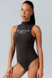 CoreForm™ Sleeveless High-Neck One-Piece Bodysuit