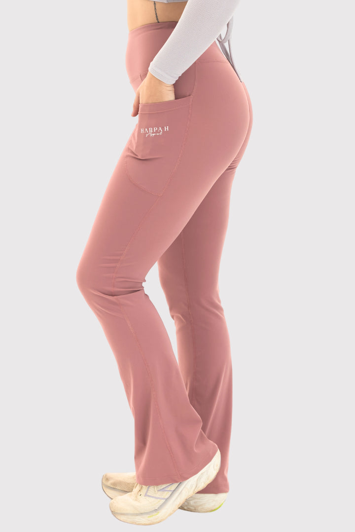 Flexara™ Bootcut High-Waisted Legging With Pockets