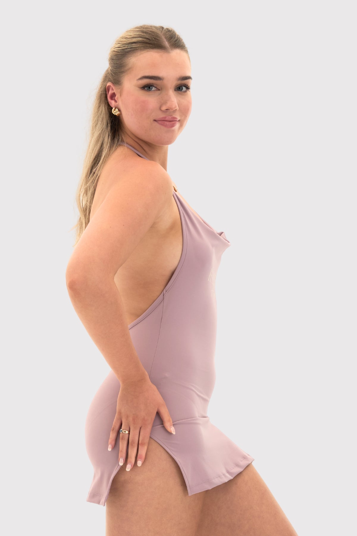 Backless Mini Dress