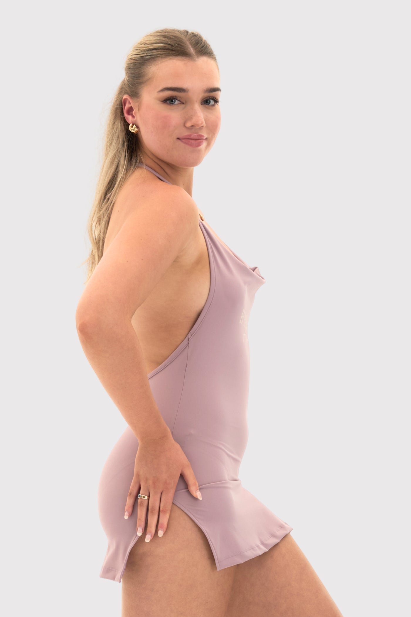 Backless Mini Dress