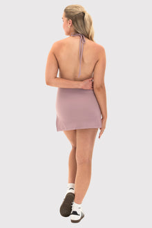 Backless Halter Dress