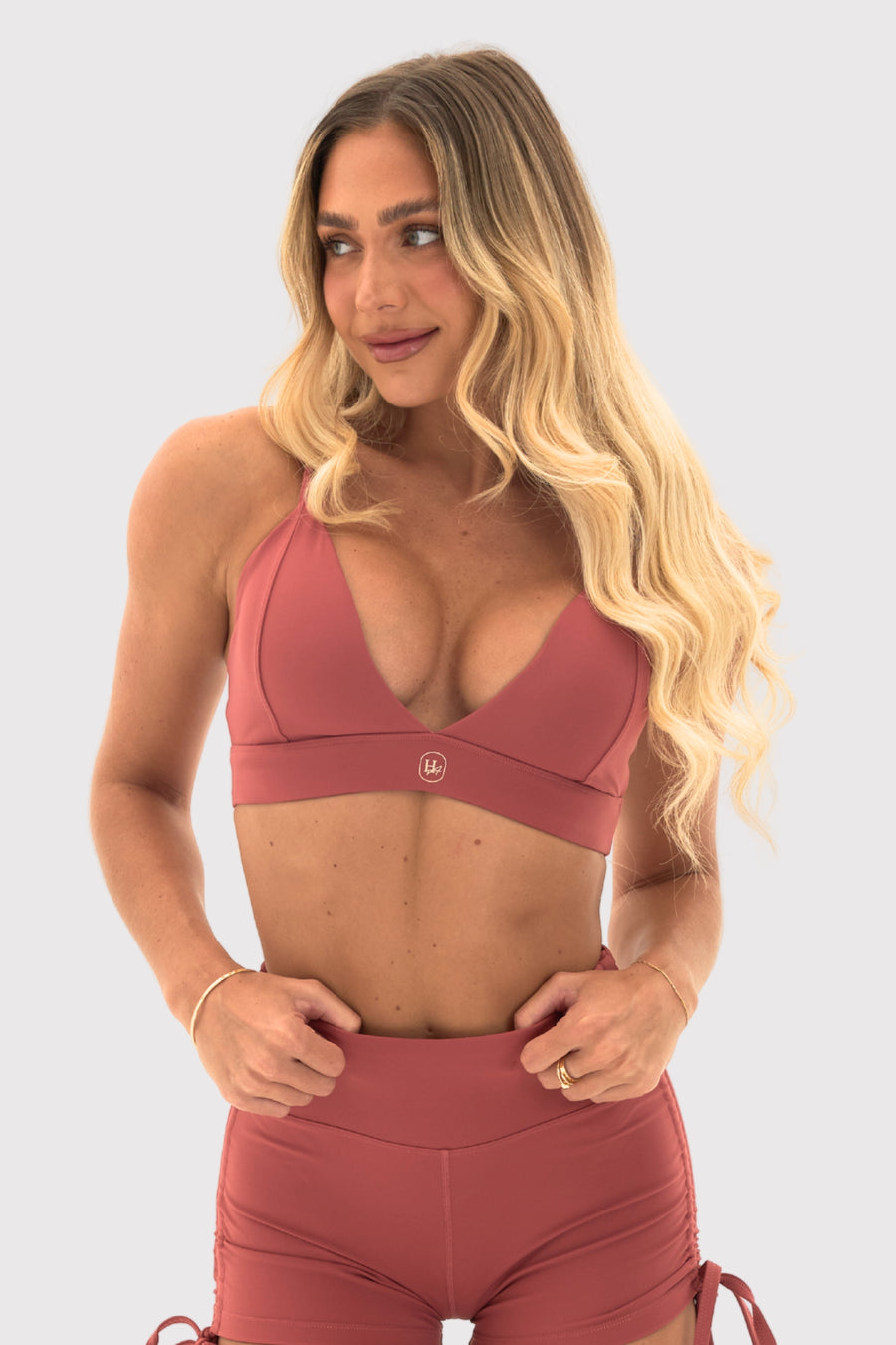 Flexara™ Crisscross Strappy Back Medium Support Bra