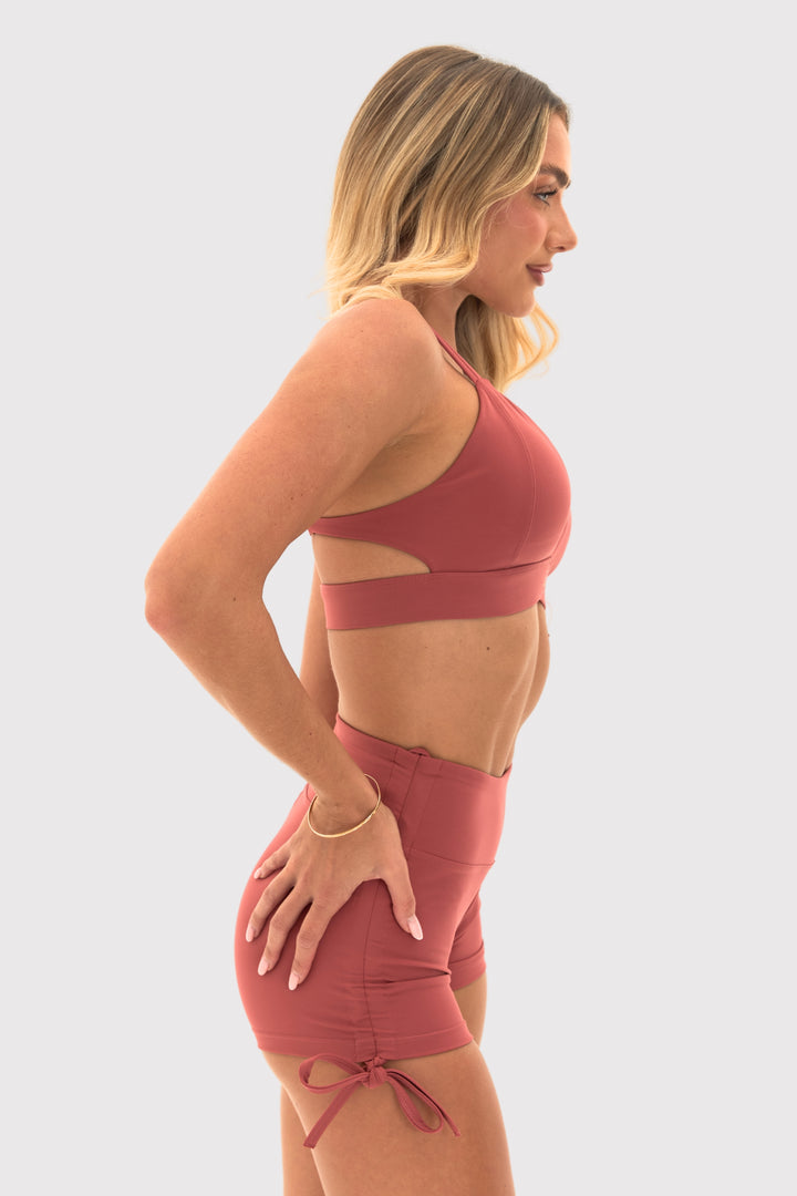 Flexara™ Crisscross Strappy Back Medium Support Bra