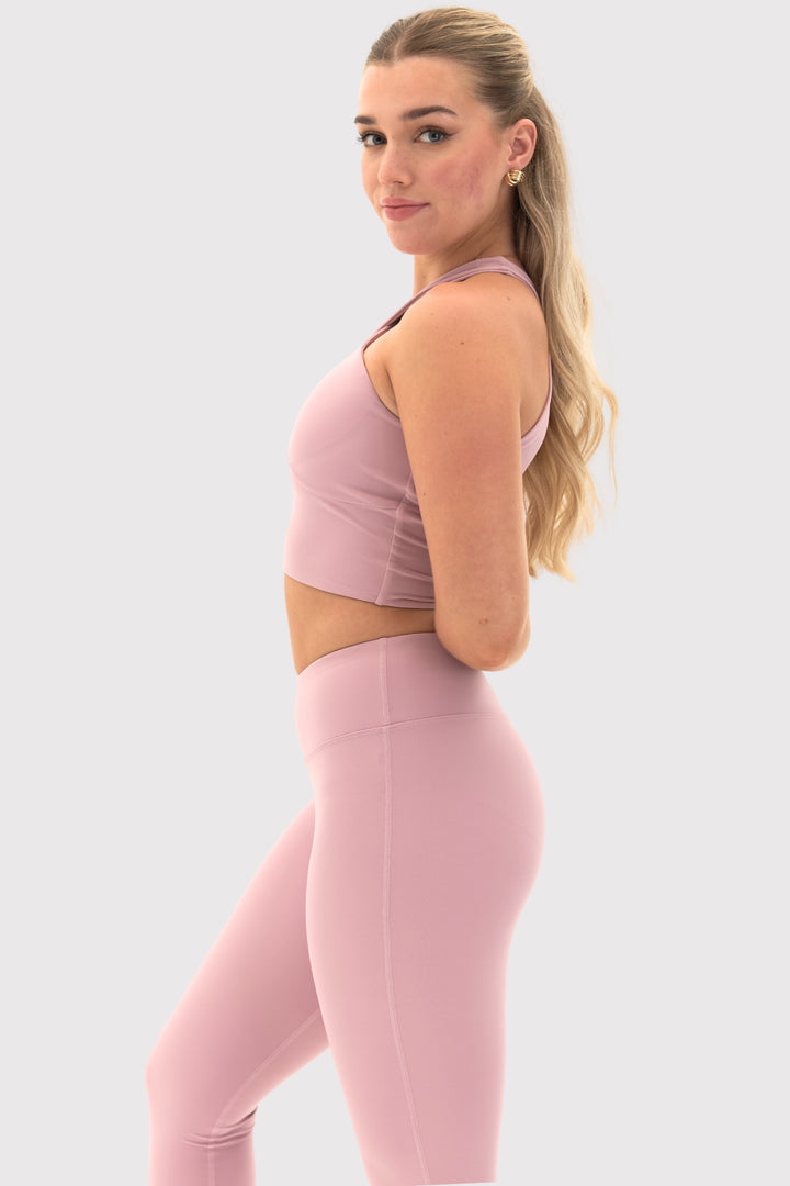 Flexara™ Medium Support Cross Back Crop Top