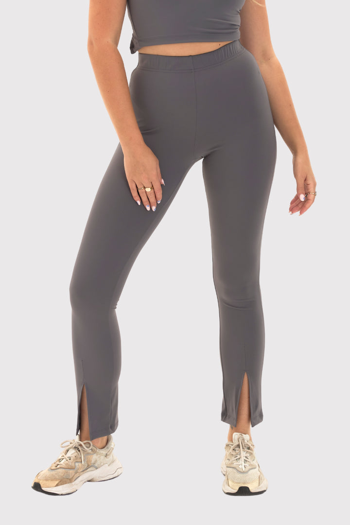 Flexara™ Split-Hem High-Rise Pant