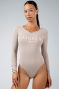 Flexara™ V-Neck Long Sleeve Bodysuit