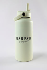 Harpah Straw Lid Water Bottle with Carry Handle