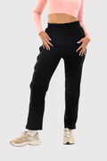 PureTerry™ Side Snap-Button High-Rise Track Pant