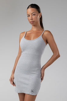 Ribbed Tank Dress