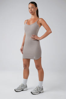 Scoop Neckline Dress