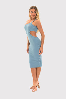Ribbed Midi Dress