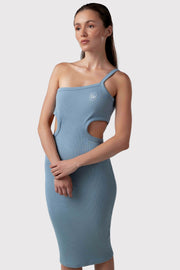 Ribbed Midi Dress