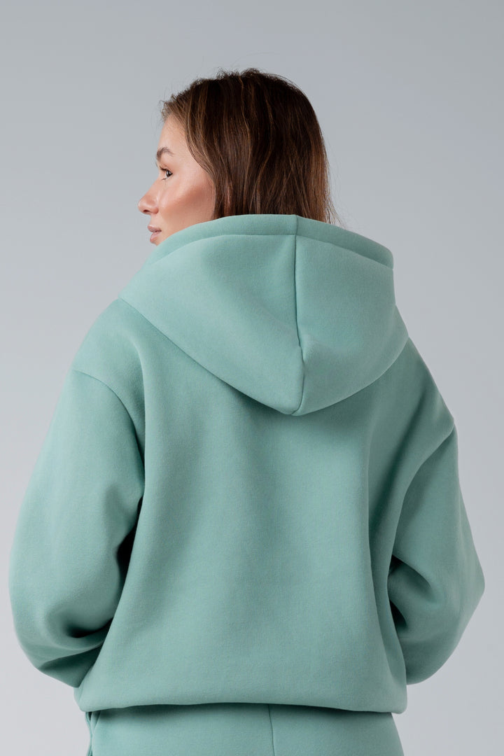 WarmBlend™ Oversized Full Zip-Up Hoodie With Pockets